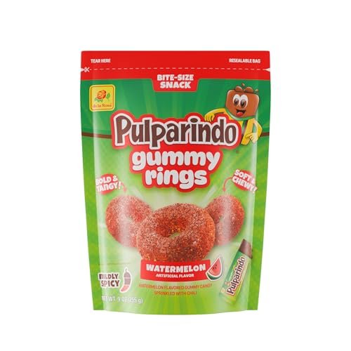 Pulparindo Gummy Rings Watermelon